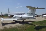 N505PF - Learjet 23 at the Kansas Aviation Museum, Wichita KS - by Ingo Warnecke