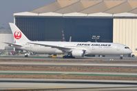 JA874J @ KLAX - JAL B789 taxying in - by FerryPNL