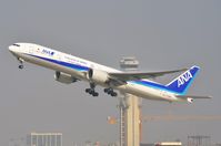 JA732A @ KLAX - ANA B773 taking-off - by FerryPNL