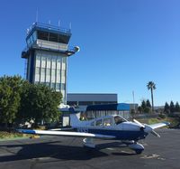 N2875Z @ KHWD - In front of KHWD Tower. - by Ryan Zender