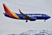 N934WN @ KBOI - Landing 10L.
