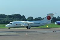 D-AMGL @ EGCC - D-AMGL Bae 146/200 of WDL operating for Flybe.com