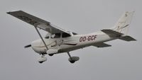 OO-GCF @ EBAW - Landing at Antwerp. - by Jef Pets