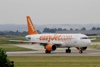 G-EZTV @ LFPO - Airbus A320-214, Lining up rwy 08, Paris-Orly airport (LFPO-ORY) - by Yves-Q