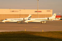 OE-LLG @ LOWW - MJet Embraer 135BJ Legacy 600 - by Thomas Ramgraber
