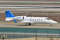 N314CM @ KLAX - Birdie LLC Lj60 taxying to the FBO - by FerryPNL