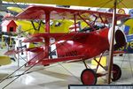 N232DL - Airdrome (Lemon) Fokker Dr I 3/4-scale replica (minus engine) at the Combat Air Museum, Topeka KS