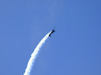 G-CDFE @ ADX - YAK-52 G-CDFE In action at Leuchars airshow 2009 - by Mike stanners