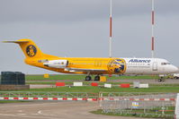 VH-UQG @ EGSH - Removed from engineering hangar. - by keithnewsome