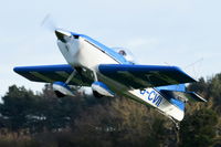G-CVII @ X3CX - Departing from Northrepps.