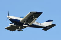 G-SCZR @ X3CX - Departing from Northrepps.