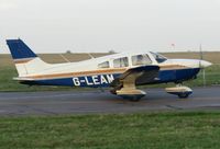 G-LEAM @ EGSH - Departing SaxonAir to Elstree (EGTR). - by Michael Pearce