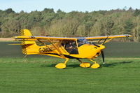 G-DBDM @ X3CX - Just landed at Northrepps.