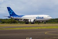 C-GLAT @ TFFR - A310-308 arriving in Guadeloupe - by atc.gp