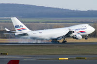 VP-BCV @ LOWW - Silk Way West Airlines Boeing 747-400F - by Thomas Ramgraber