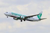 F-GZHT @ LFPO - Boeing 737-85R, Take off rwy 24, Paris-Orly airport (LFPO-ORY) - by Yves-Q