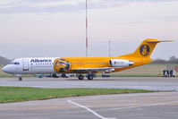 VH-UQG @ EGSH - First attempt to leave Norwich early morning. - by keithnewsome