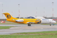 VH-UQG @ EGSH - Returning from engine test facility. - by keithnewsome