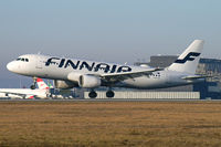 OH-LXA @ LOWW - Finnair Airbus A320 - by Thomas Ramgraber