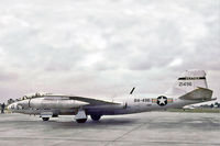 52-1496 @ YMES - Martin B-57B 52-1496  BA-496 September 1961 RAAF Base East Sale. This B-57B like the other B-57B seen at East Sale showed the type designation as NB-57B. This B-57B sadly crashed at RAAF Base Laverton with the loss of the crew 1962-09-17.