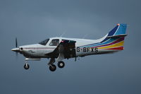 G-BFXS @ EGSH - Landing at Norwich. - by Graham Reeve