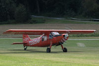 D-EEPJ @ EDST - Dornier Do 27A-1 ready for take off at Hahnweide airfield, Germany. OTT 2019