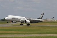 F-WWCF @ LFPB - Airbus A350-941, Take off, Paris-Le Bourget (LFPB-LBG) Air show 2015 - by Yves-Q
