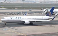 N657UA @ EDDF - Boeing 767-322 - by Mark Pasqualino
