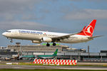 TC-JYD @ EIDW - On short finals for r/w 28 - by Robert Kearney