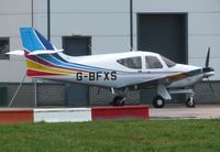 G-BFXS @ EGSH - Parked on the SaxonAir apron prior to departure home to Old Buckenham (EGSV).