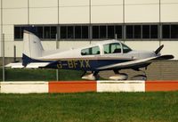 G-BFXX @ EGSH - Parked on the SaxonAir apron shortly after arrival from North Weald (EGSX). - by Michael Pearce