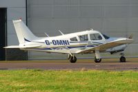 G-OMNI @ EGSH - Parked on the SaxonAir ramp on a visit from Gloucester/Staverton (GLO).