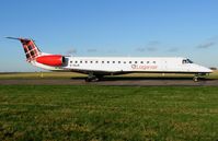 G-SAJK @ EGSH - Clann MhicAnndrais arriving from Edinburgh (EDI). Note the waving passenger.
