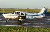 G-LFSJ @ EGSH - Arriving at SaxonAir from Durham/Tees Valley (MME).