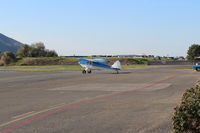 N5051Z @ SZP - 1961 PIPER PA-22-108 COLT, Lycoming O-235-C1B 108 Hp, holding short Rwy 04 - by Doug Robertson