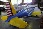 41-11584 - Vultee BT-13A Valiant (minus outer wings) being restored at the Combat Air Museum, Topeka KS