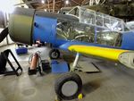 41-11584 - Vultee BT-13A Valiant (minus outer wings) being restored at the Combat Air Museum, Topeka KS