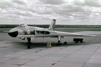 XH479 @ YPEA - Avro Vulcan B.1A RAF serial XH 479 Battle of Britain anniversary Pearce 1965. - by kurtfinger