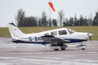 G-BNNO @ EGSH - Departing from Norwich. - by Graham Reeve