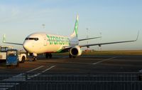 F-GZHD @ EGSH - Pushing back from Stand 5 for maintenance work, shortly after arrival from Paris (ORY). - by Michael Pearce