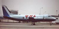 F-GFCQ @ EBBR - Brussels DHL hub past times - by j.van mierlo