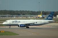 N519JB @ KMCO - Airbus A320-232