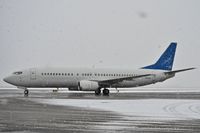 N313XA @ KBOI - Taxiing to de ice.
