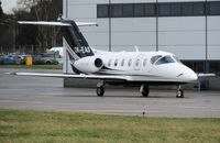 OK-EAS @ EGSH - Parked on the SaxonAir apron following arrival the day before from Prague (PRG). - by Michael Pearce