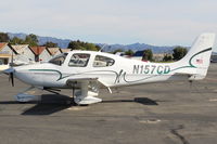 N157CD @ SZP - 2000 Cirrus SR20. Continental IO-360-ES 200 Hp, on transient ramp - by Doug Robertson