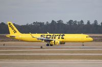 N682NK @ KIAH - Airbus A321-231