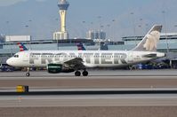 N206FR @ KLAS - Frontier A320 departing - by FerryPNL