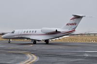 N246GS @ KBOI - On Juliet awaiting clearance for 10R. - by Gerald Howard