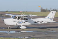 G-VOUS @ EGSH - Regular visitor arriving at Norwich. - by keithnewsome