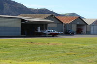 N4786H @ SZP - 1979 Mooney M20J 201, Lycoming IO-360 A&C 200 Hp, at Hangar ramp - by Doug Robertson